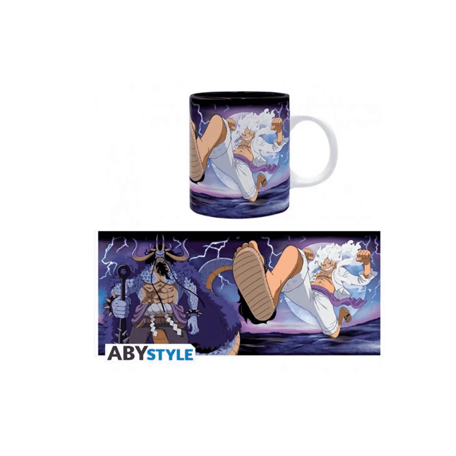 One Piece Taza Luffy vs Kaido 320 ml