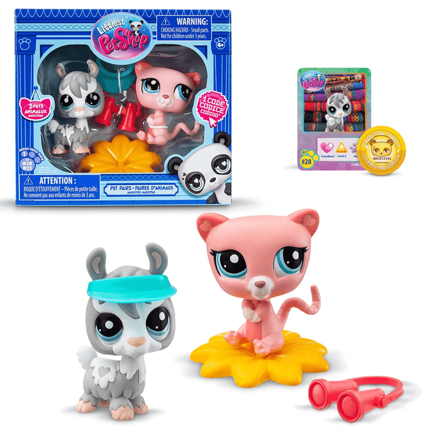 Pack De 2 Mascotas Littlest Pet Shop