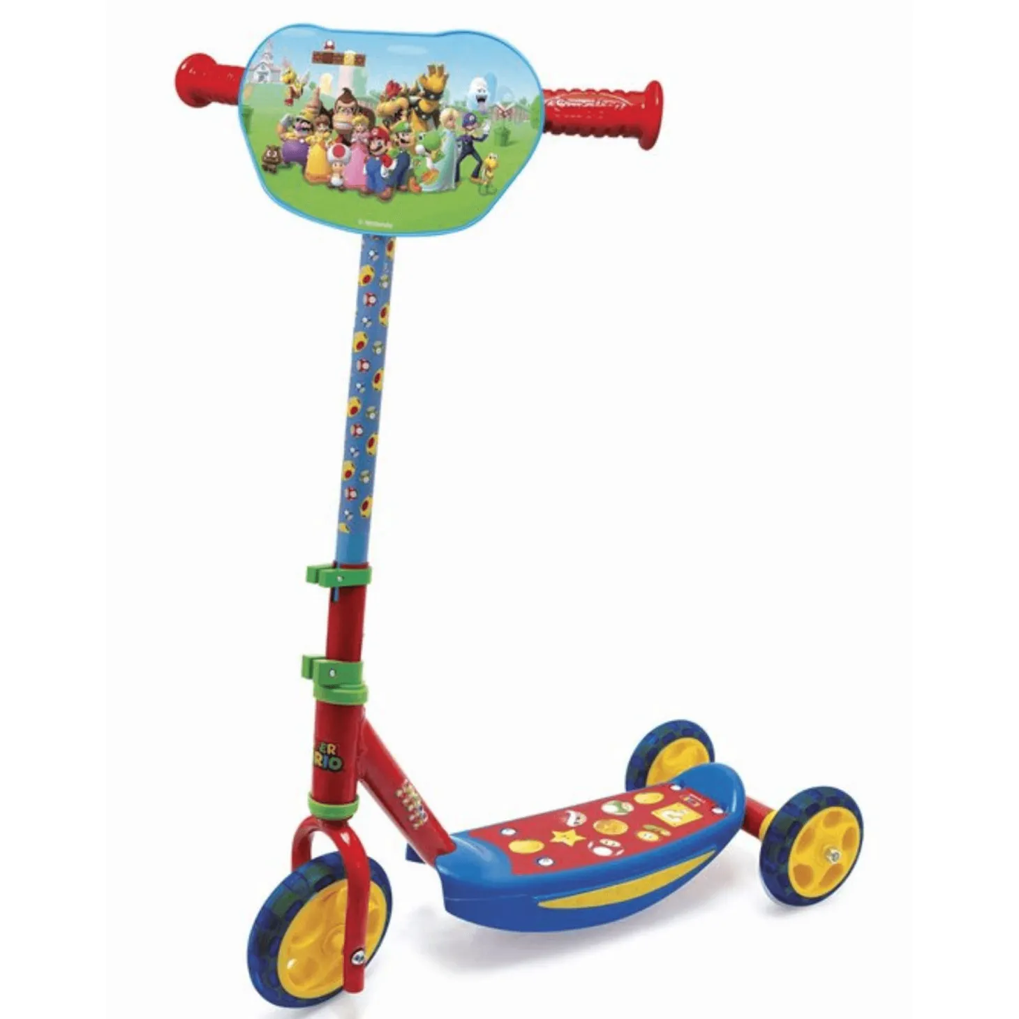 Patinete 3 Ruedas Super Mario