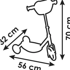 Patinete de 3 Ruedas Princesas Disney Simba