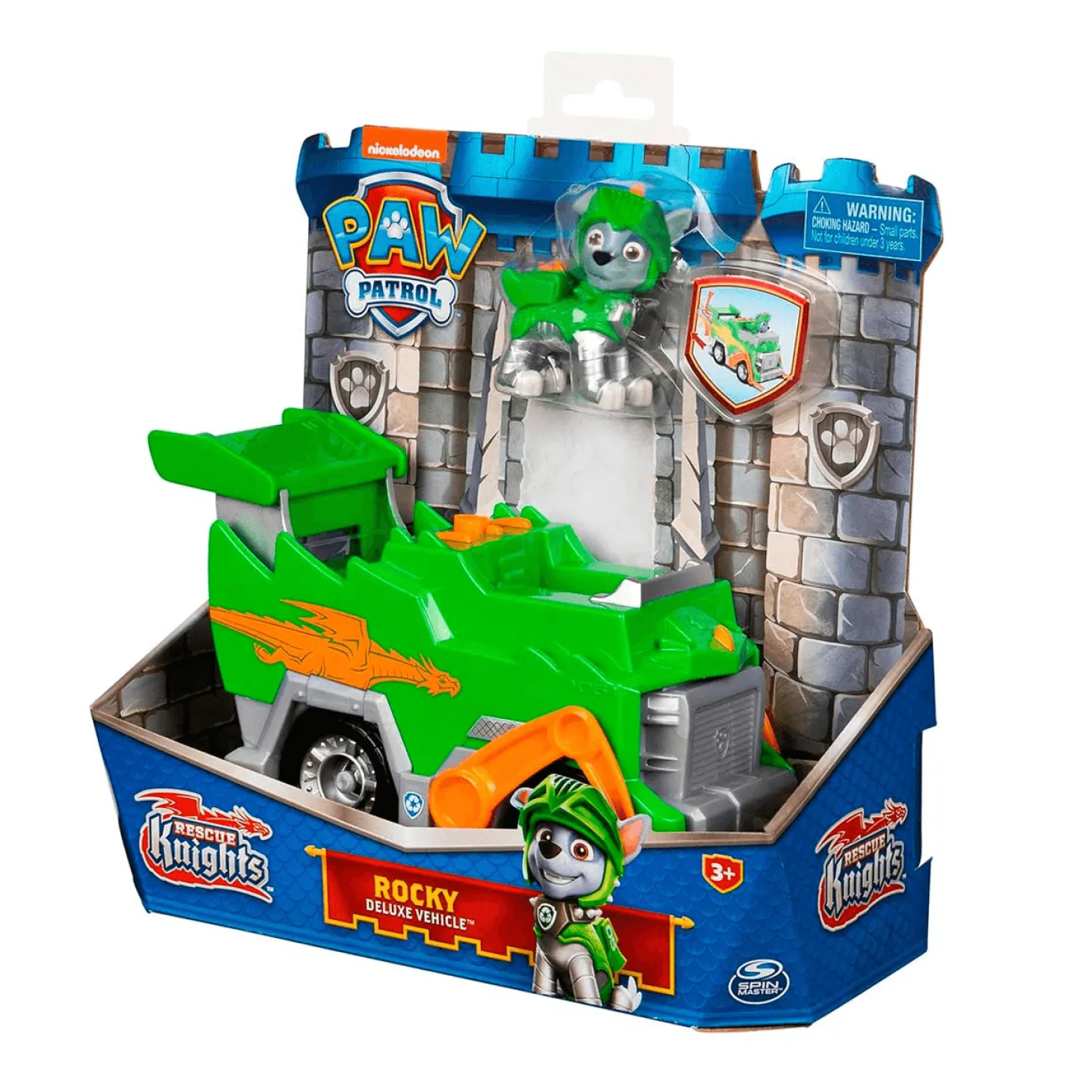 Paw Patrol Vehículo Caballeros Rocky