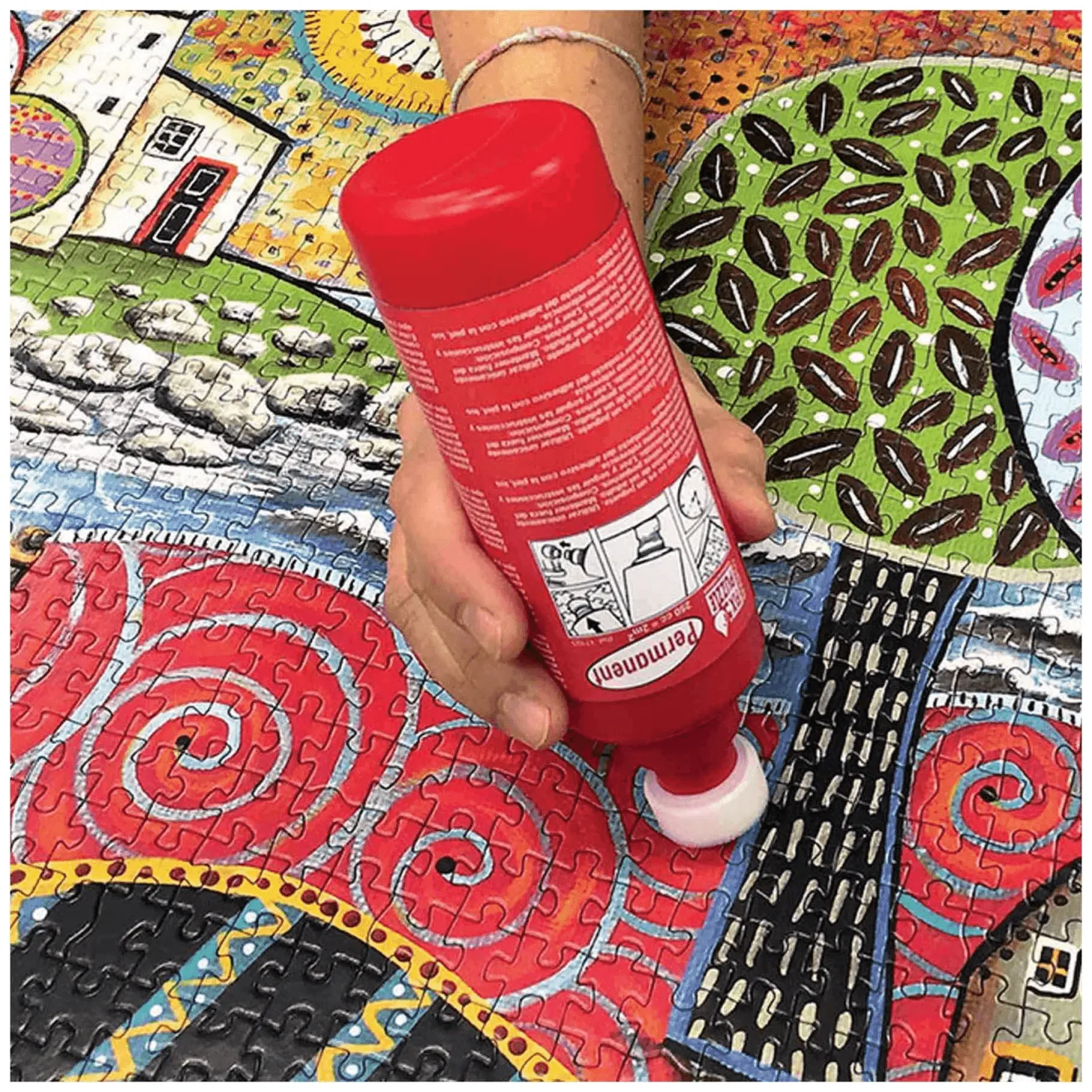 Pegamento Cola para Puzzle Permanent Fix