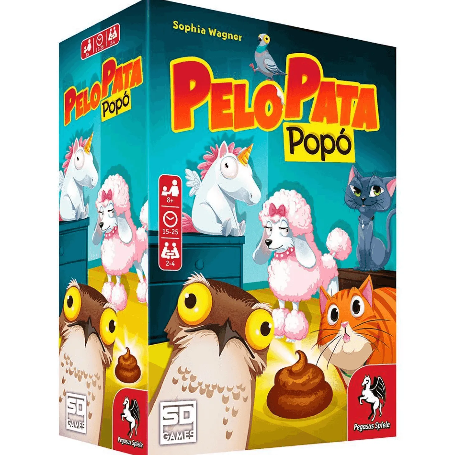 Pelo Pata Popó – Juego de Dados Familiar de SD Games