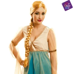 Peluca Doncella para disfraz