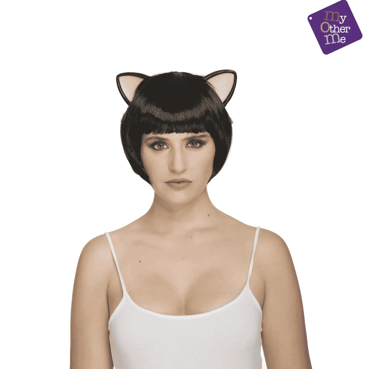 Peluca Gato para disfraz