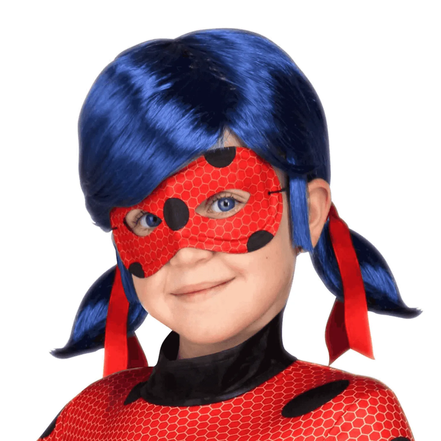 Peluca Ladybug para disfraz