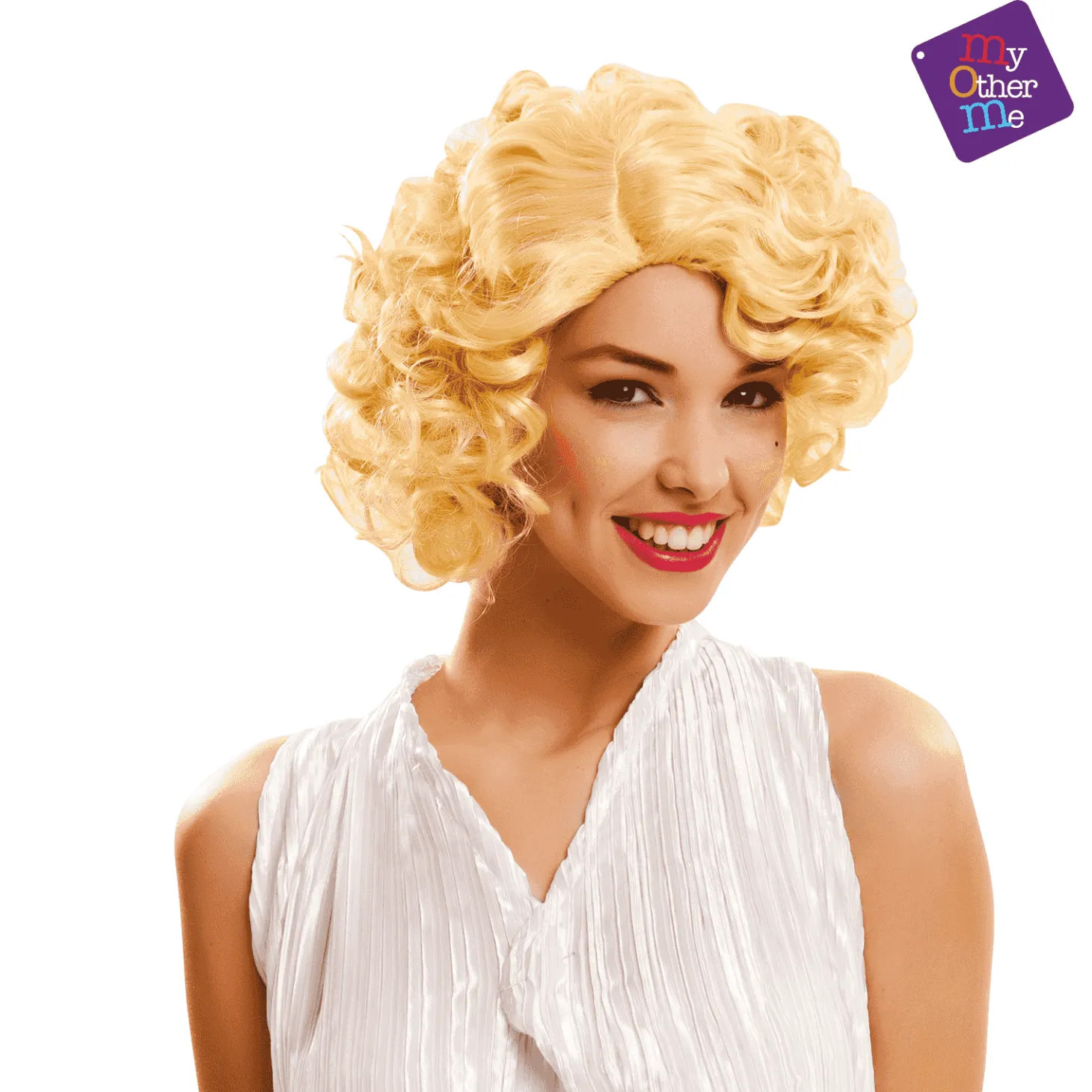 Peluca Marilyn para disfraz