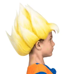 Peluca Saiyan goku para disfraz