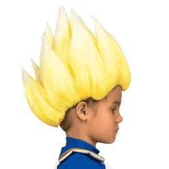 Peluca Saiyan vegeta para disfraz