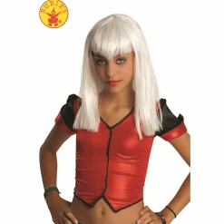 Peluca Vampiresa Blanca Infantil