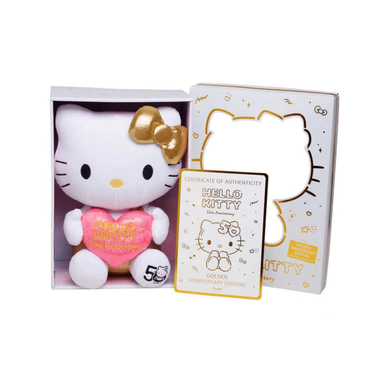 Peluche Hello Kitty 50º Aniversario 30cm