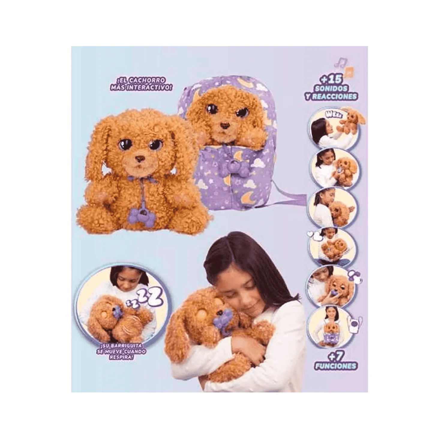 Peluche Labradoodle Love & Care para niños felices