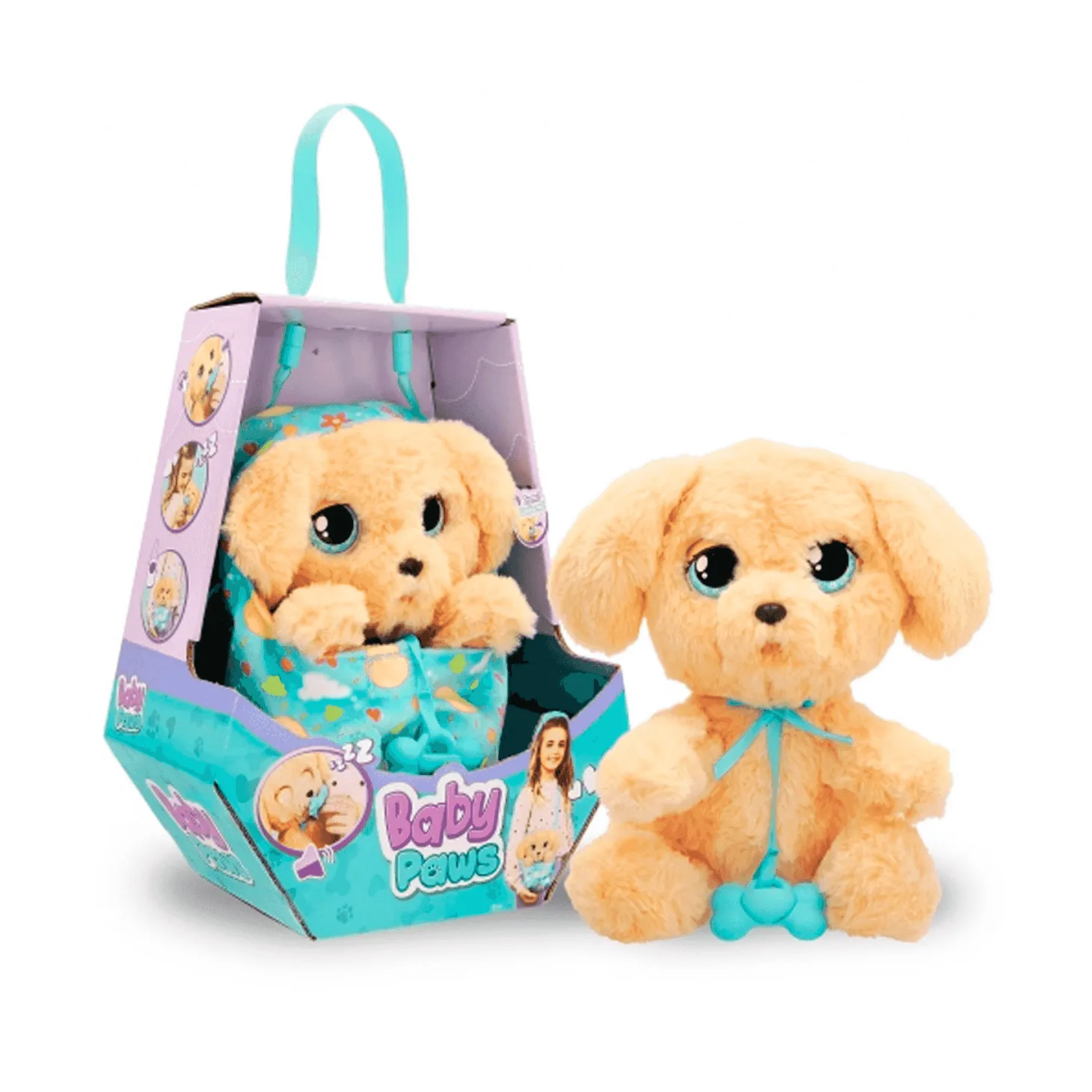 Peluche Labrador Baby Paws: ¡El mejor amigo de tu peque!