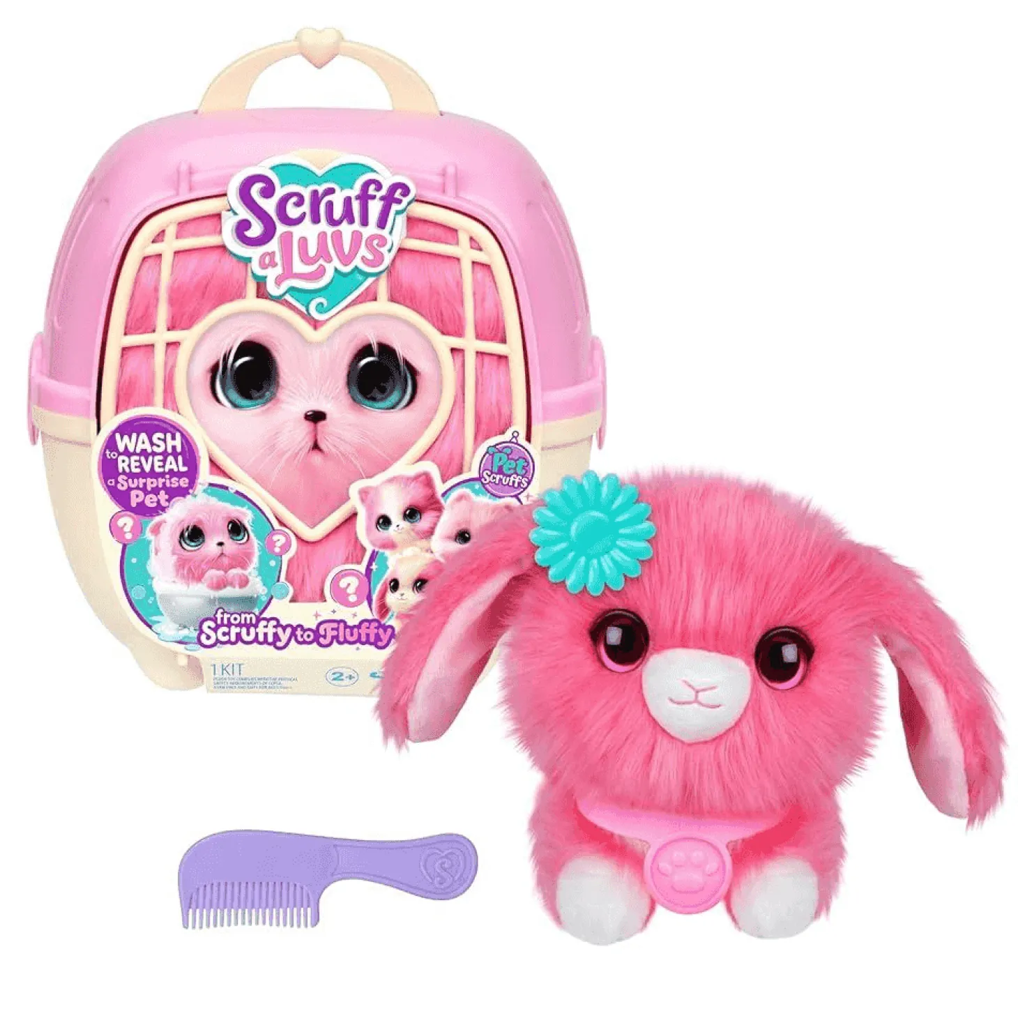 Peluche Misterio Scruff-a-Luvs Pet Scruffs – Pack Sorpresa Rosa