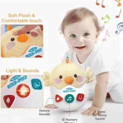 Peluche Pollito Musical Tentetieso