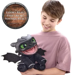 Peluche Real FX Desdentado – ¡Haz que el dragón cobre vida en tus manos!