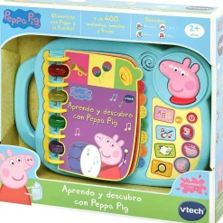 Peppa Pig Libro Electrónico Aprendo y Descubro| Juguete Infantil