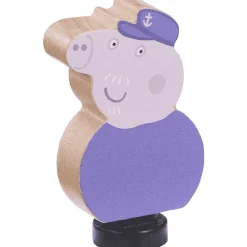 Peppa Pig Tren de Madera Con Figura Abuelo Pig