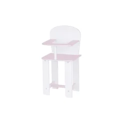 PequeTrona PequeBB – Trona de madera para muñecas bebé (3+)