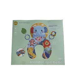 Petit Planet Blandi Cojín Bebé – Cojín Musical con Melodías Encantadoras y Actividades Divertidas