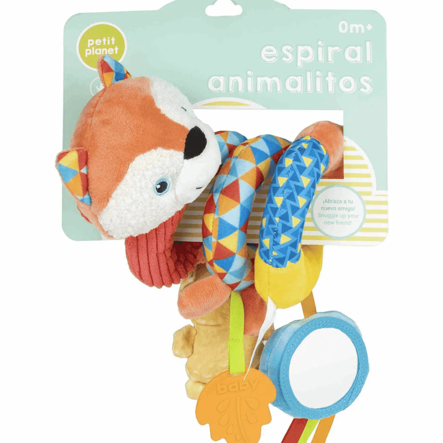 Petit Planet Juguete Espiral Animalitos para Bebés Estimula la Curiosidad y Desarrollo Motor