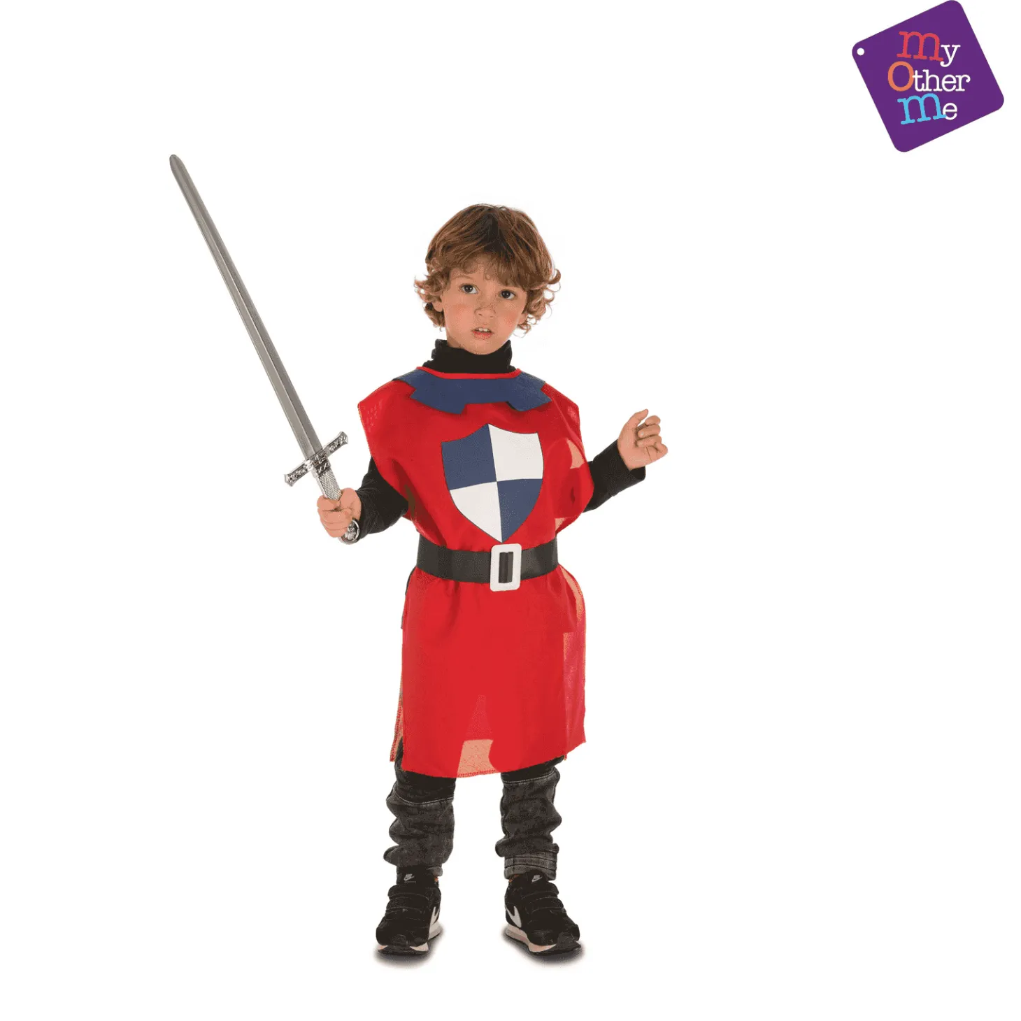 Peto color rojo para disfraz