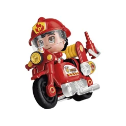 Pinypon Action Moto De Bombero Roja