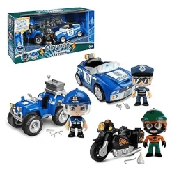 Pinypon Action Quad, Moto y Coche