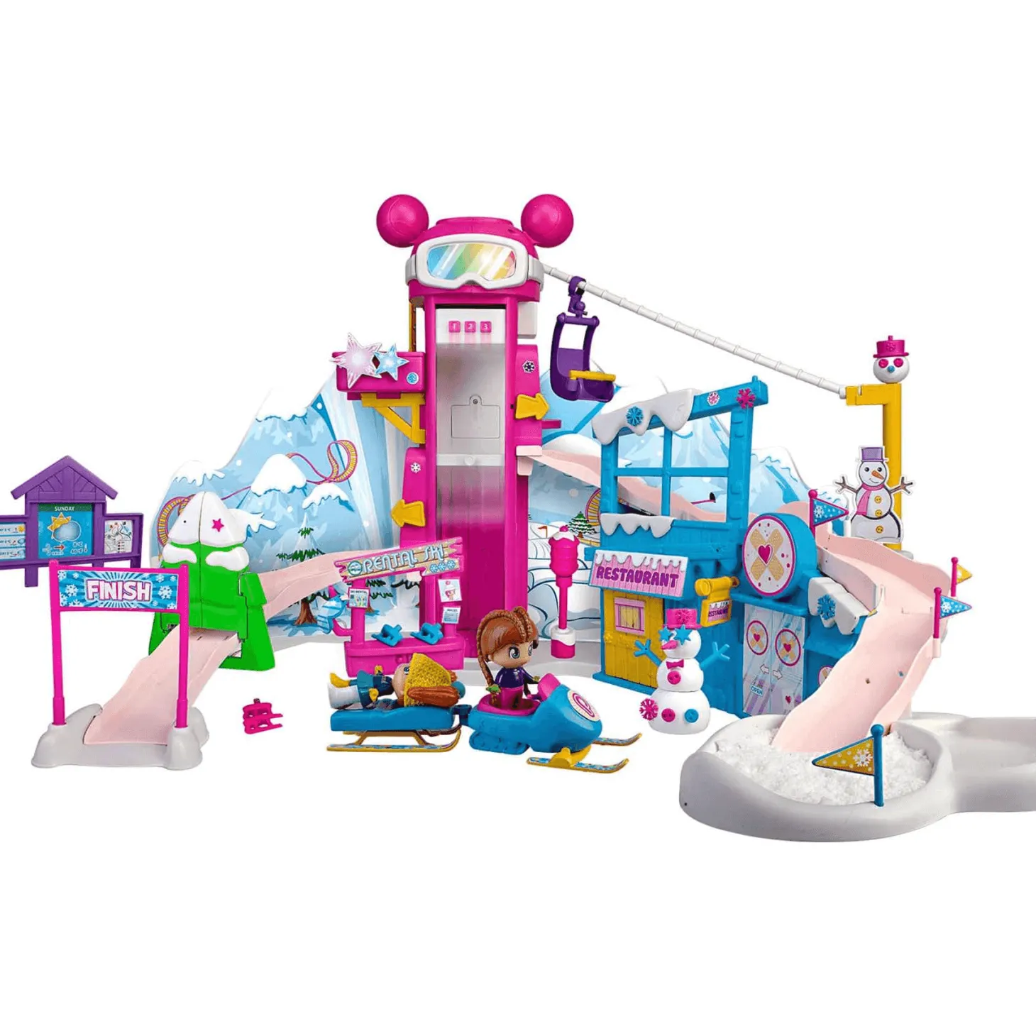 Pinypon Wow Snow Park Estación de Esquí