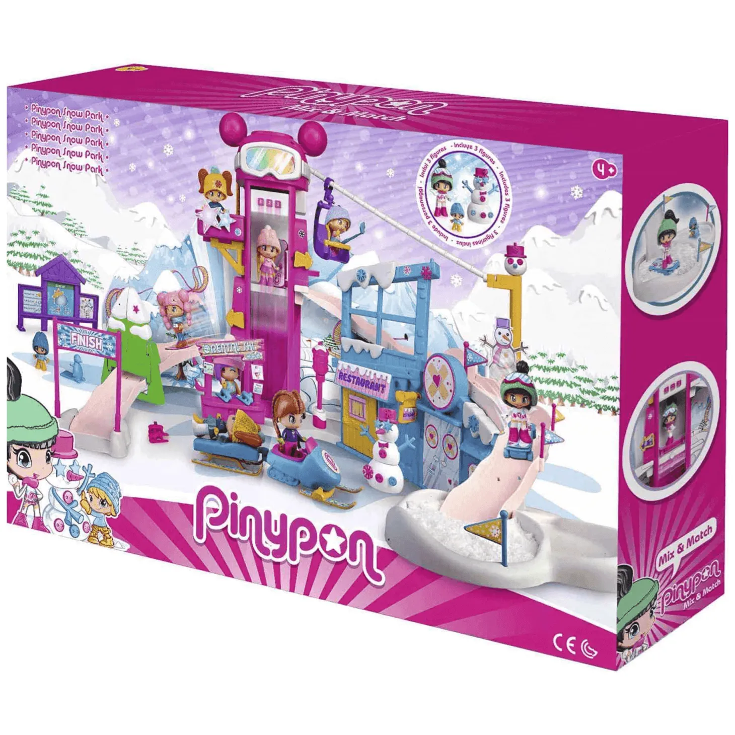 Pinypon Wow Snow Park Estación de Esquí