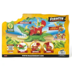 Piratix Crazy Jungle | King Croc con Figura y Accesorios