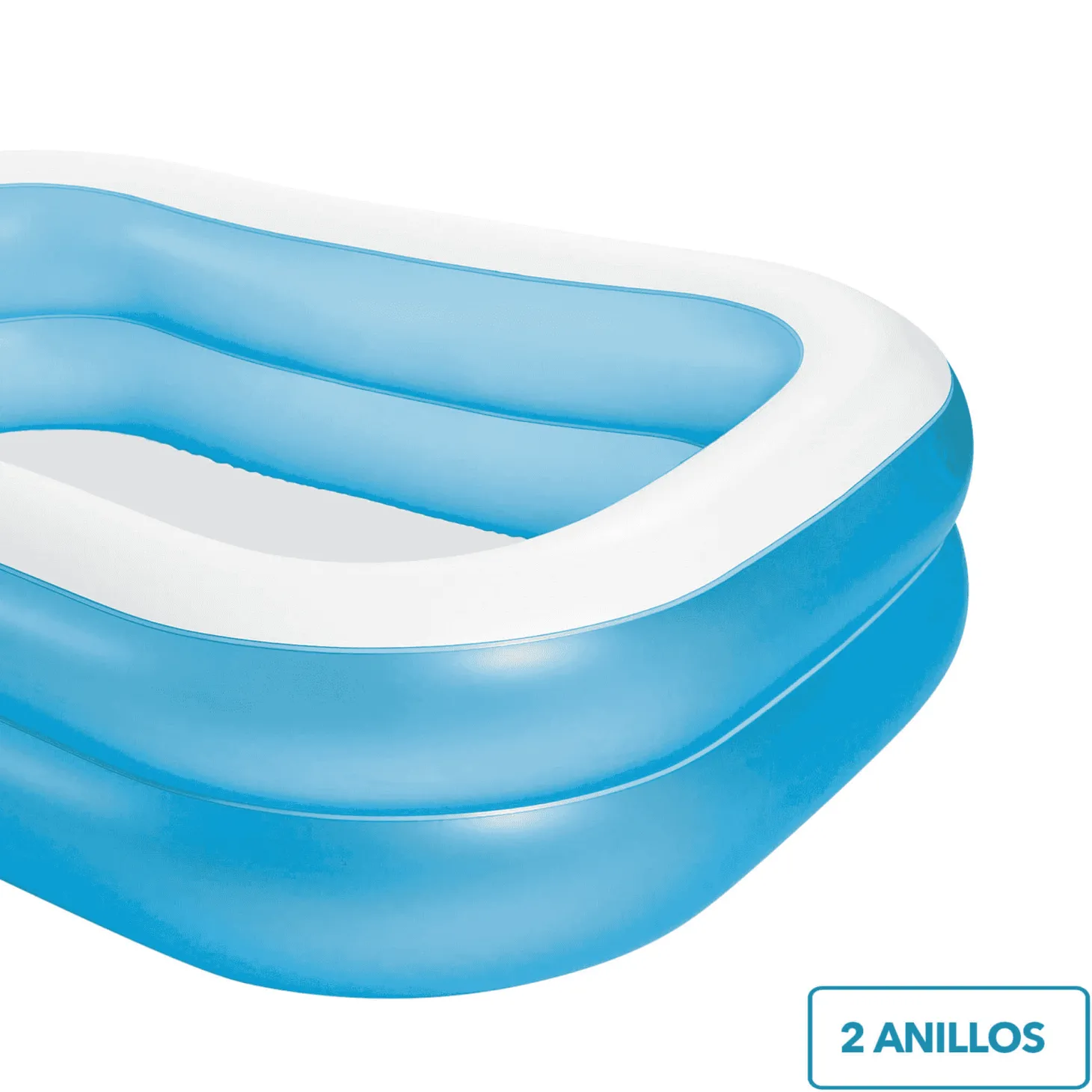 Piscina Hinchable Familiar Intex 203x152x48 cm – 540L