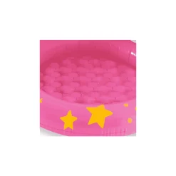 Piscina Hinchable Infantil Intex Gatounicornio con Techo y Suelo Acolchado 102x102cm