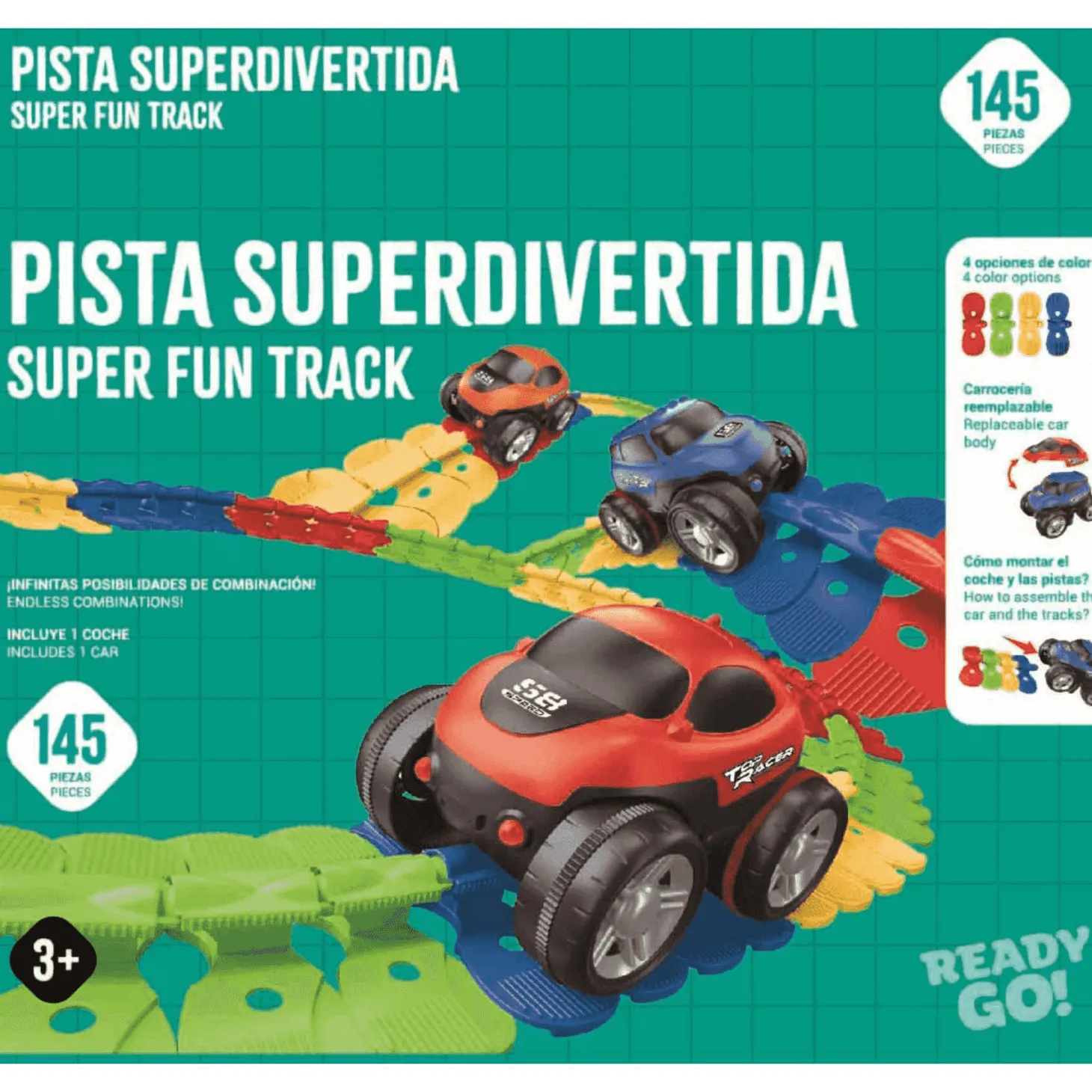Pista Superdivertida Circuito Coche Infantil