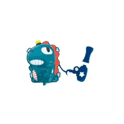 Pistola de Agua con Mochila Infantil – Diseños de Unicornio y Dinosaurio