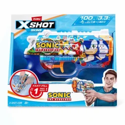 Pistola de Agua X-Shot Nano Fast-Fill Skins Sonic
