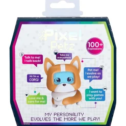 Pixel Petz Perrito Marrón : Mascota digital interactiva