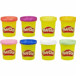 Play Doh Pack de 8 Botes de Plastilina Diferentes Modelos