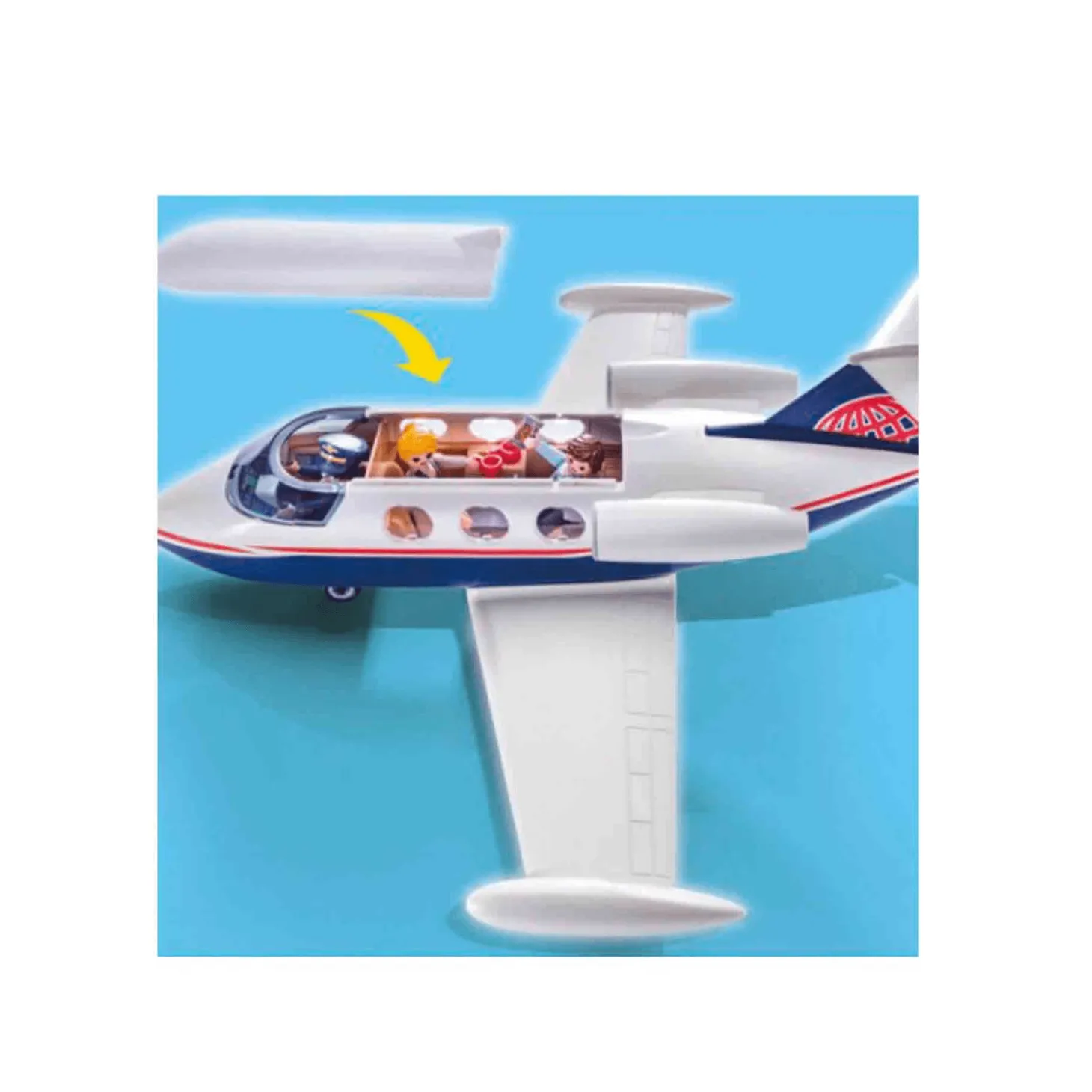 Play Mobil Jet Privado City Life