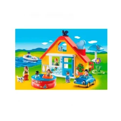 Playmobil 1.2.3 Casa De Vacaciones