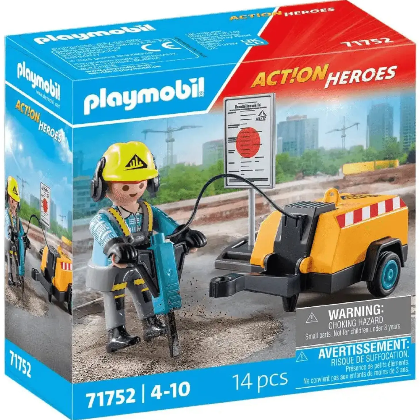 Playmobil Action Heroes Obrero