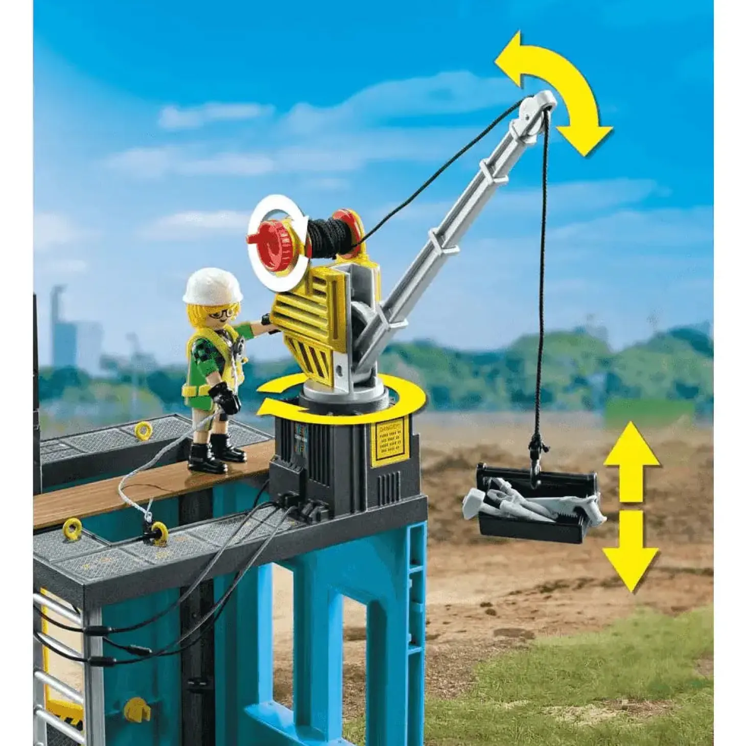 Playmobil Action Heroes Promo pack construcción