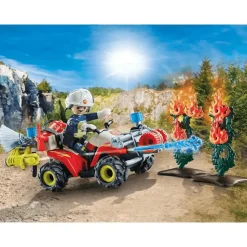 Playmobil Action Heroes Quad de bomberos