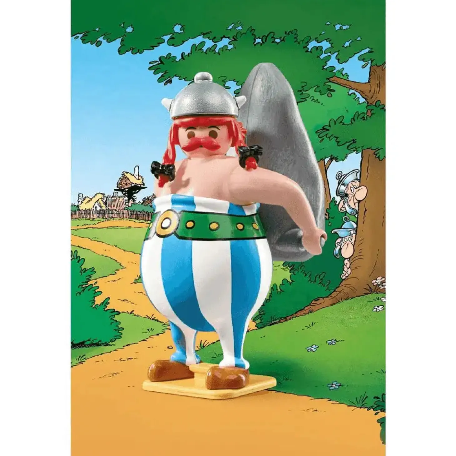 Playmobil Astérix: Obélix con menhir