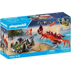 Playmobil Batalla con el cangrejo gigante