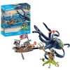 Playmobil Batalla con pulpo gigante