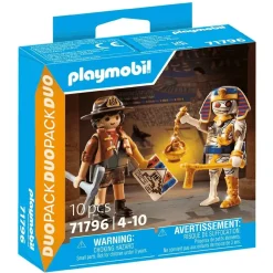 Playmobil Cazador de tesoro y momia