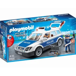 Playmobil City Action Coche De Policia Con Luces Y Sonido 6920