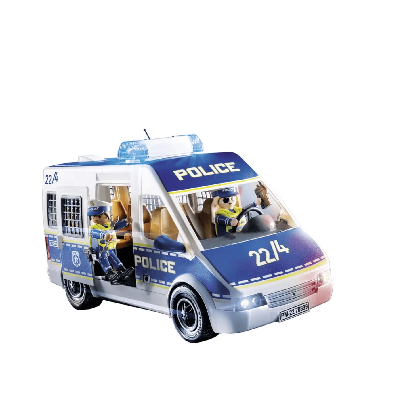 Playmobil City Action Coche de Policía con luz y sonido