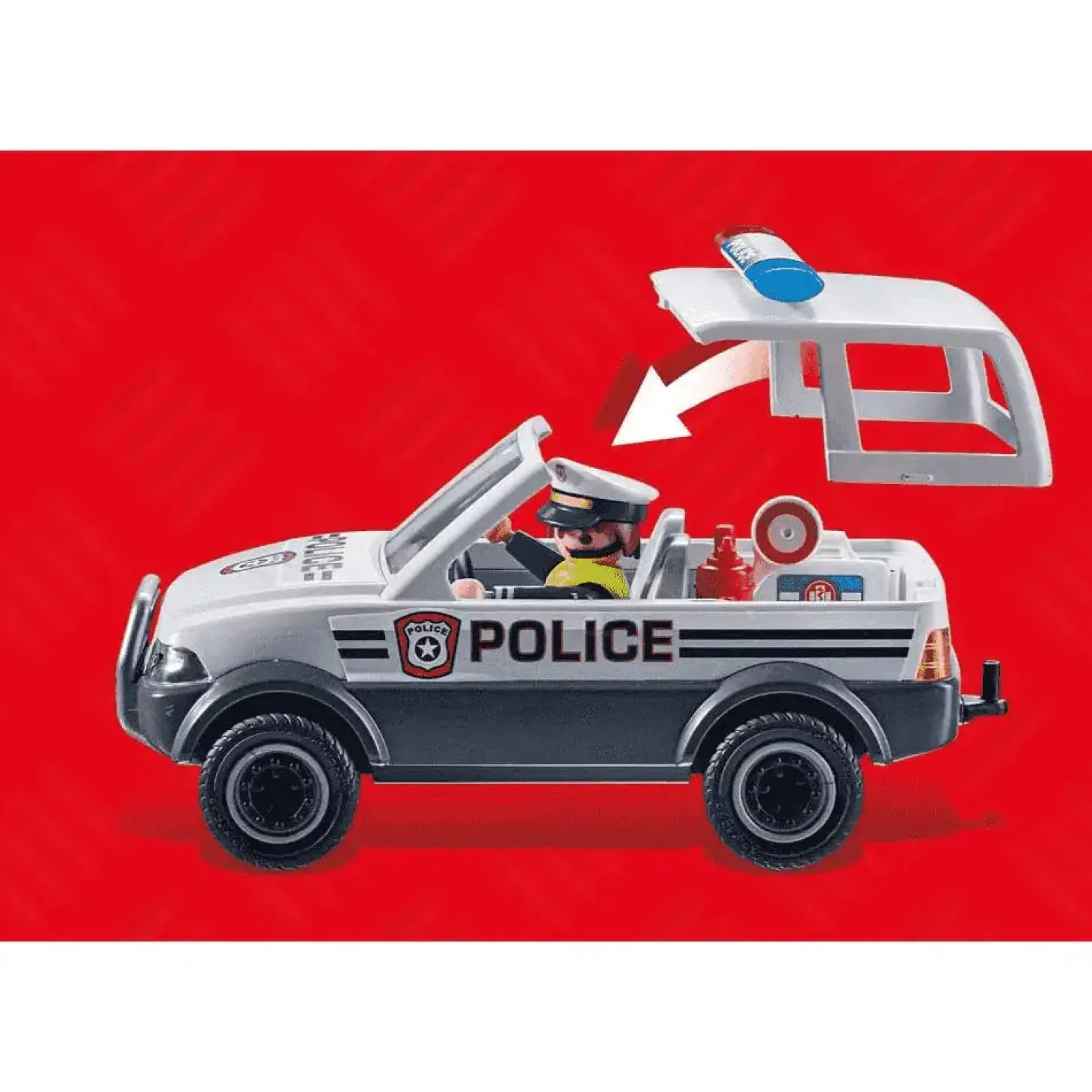 Playmobil City Action Persecución policial en el agua